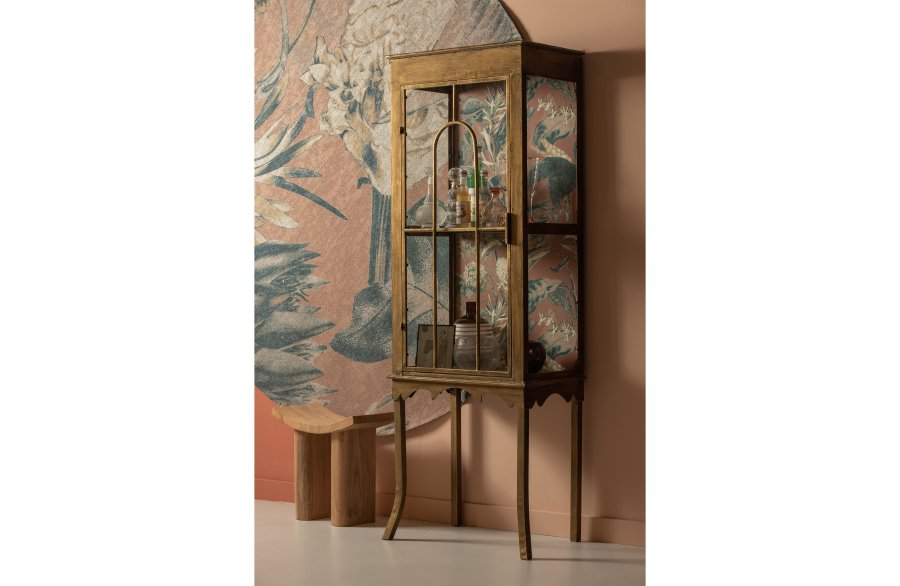 BEPUREHOME Collection taburet, rektangulr - natur paulowniatr (50x25)