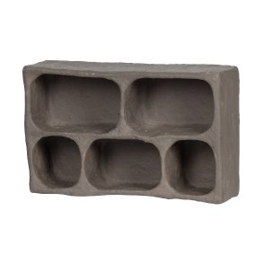 BEPUREHOME Collection vghylde, rektangulr - gr papmache