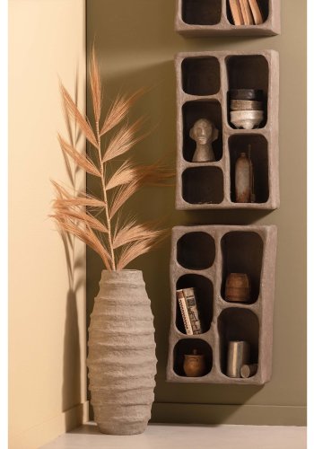 BEPUREHOME Collection vghylde, rektangulr - gr papmache