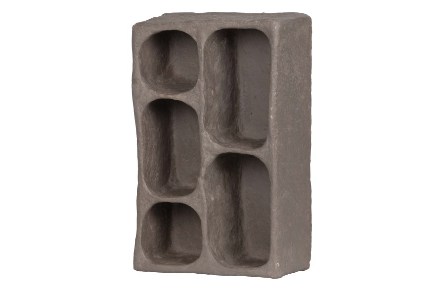 BEPUREHOME Collection vghylde, rektangulr - gr papmache