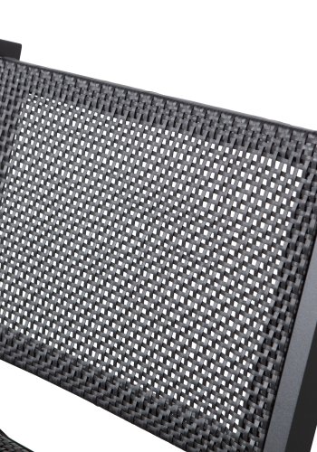 WOOOD Pem havestol, m. armln - sort aluminium 