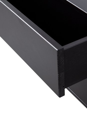 WOOOD EXCLUSIVE Finca TV-skab, m. 2 push to open skuffer - sort fyrretr