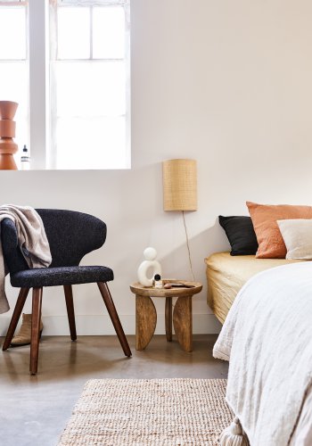 VTWONEN High Heels sidebord, rund - natur mangotr (st med 2)