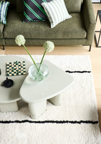 VTWONEN Beach lille sidebord, organisk - ler mangotr (64x51)