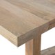 VTWONEN Deck spisebord, rektangulr - natur mangotr (200x90)