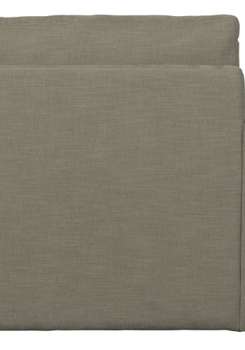 VTWONEN Family 1 pers. sofamodul, m. armln, venstre - varm gr polyester