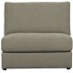 VTWONEN Family 1 pers. sofamodul, u. armln - varm gr polyester