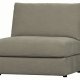 VTWONEN Family 1 pers. sofamodul, u. armln - varm gr polyester