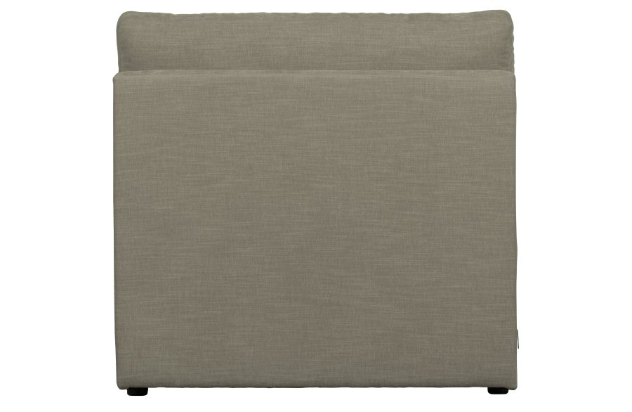 VTWONEN Family 1 pers. sofamodul, u. armln - varm gr polyester