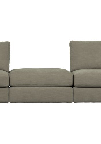 VTWONEN Family 1 pers. sofamodul, skammel - varm gr polyester