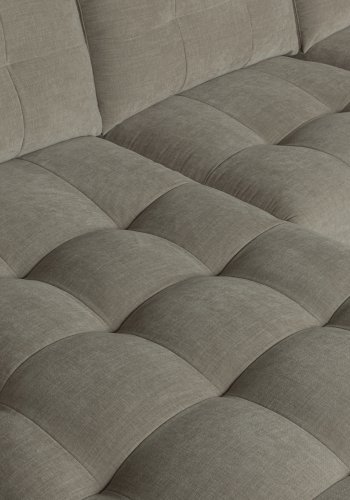 VTWONEN Bar sofa, m. chaiselong, venstre - varm gr polyester