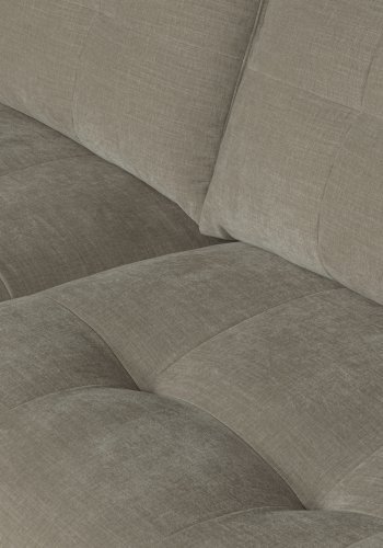 VTWONEN Bar sofa, m. chaiselong, venstre - varm gr polyester