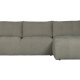 VTWONEN Bar sofa, m. chaiselong, hjre - varm gr polyester