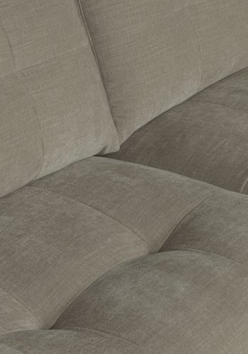 VTWONEN Bar sofa, m. chaiselong, hjre - varm gr polyester