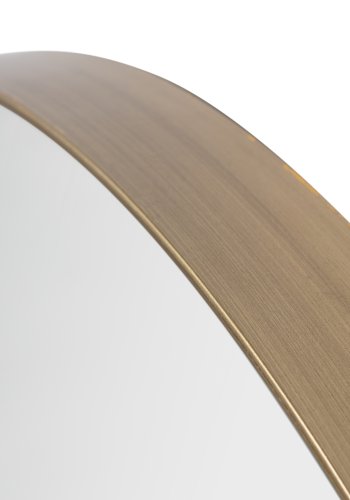 WOOOD Doutzen vgspejl, rund - spejlglas og guld stl (115)