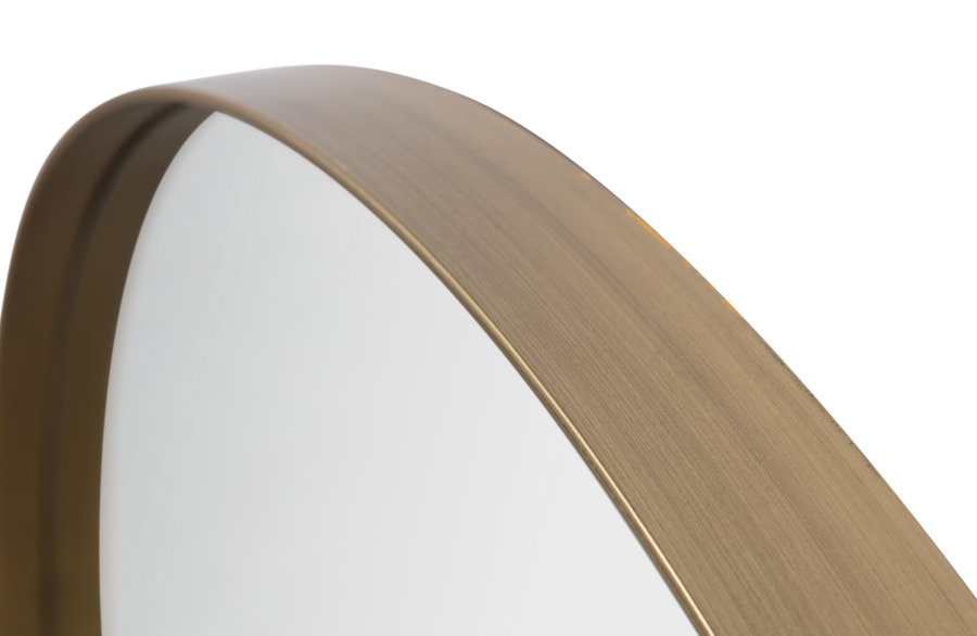 WOOOD Doutzen vgspejl, rund - spejlglas og guld stl (115)