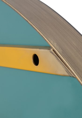 WOOOD Doutzen vgspejl, rund - spejlglas og guld stl (115)