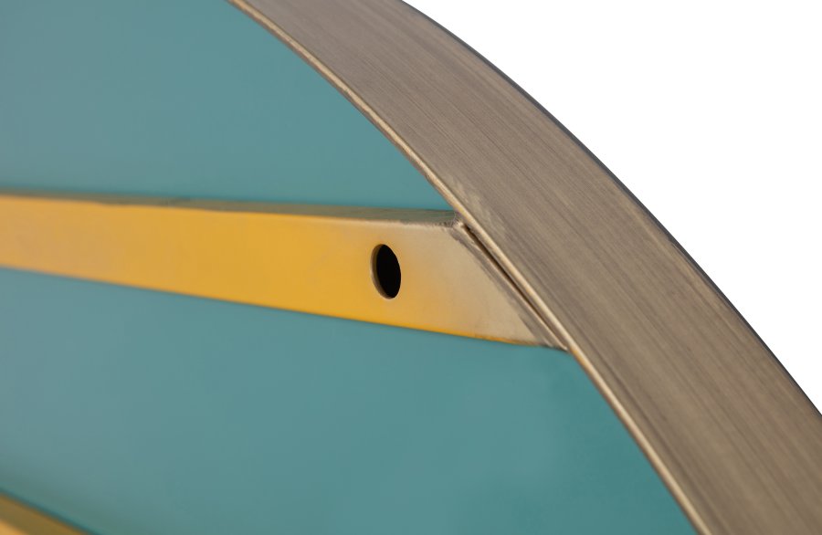 WOOOD Doutzen vgspejl, rund - spejlglas og guld stl (115)