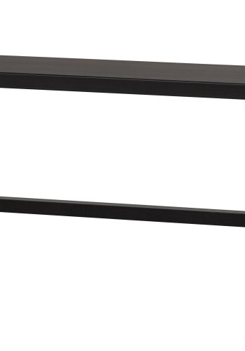 WOOOD EXCLUSIVE Imme bnk, rektangulr - sort fyrretr (110x35)