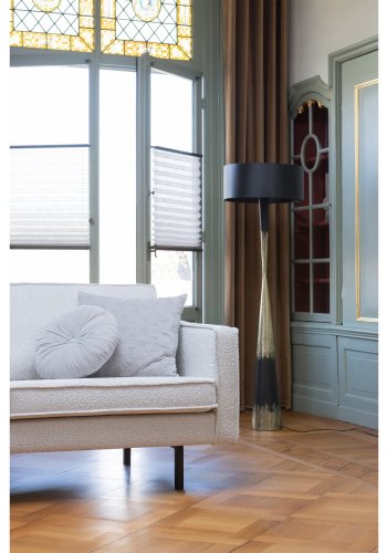 BEPUREHOME Rodeo 2,5-pers. sofa - natur bouclé polyester og metal