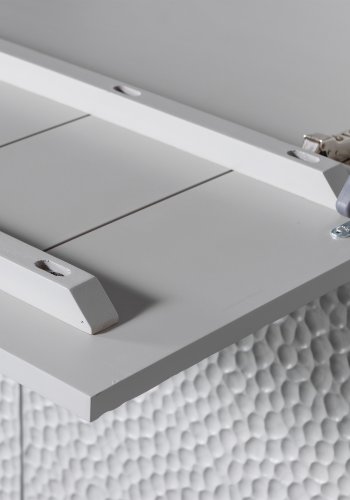 BEPUREHOME Carved barskab, m. 3 lger og 2 hylder - tgegr mangotr og fyrretr