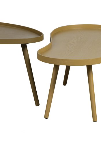 WOOOD Mae sidebord, organisk - sepia MDF og fyrretr (61x50)