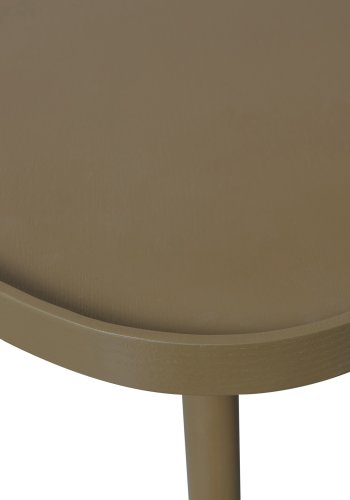 WOOOD Mae sidebord, organisk - sepia MDF og fyrretr (61x50)