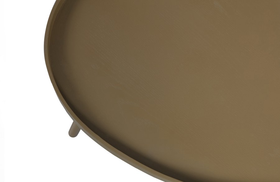 WOOOD Mae sidebord, organisk - sepia MDF og fyrretr (61x50)