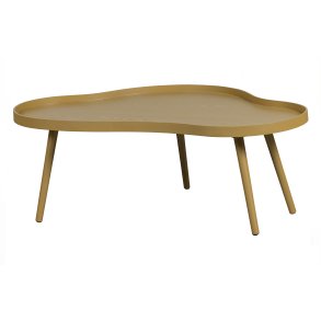 WOOOD Mae sidebord, aflangt, organisk - alpaca MDF og fyrretr (100x58)
