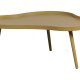 WOOOD Mae sidebord, aflangt, organisk - alpaca MDF og fyrretr (100x58)