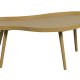 WOOOD Mae sidebord, aflangt, organisk - alpaca MDF og fyrretr (100x58)