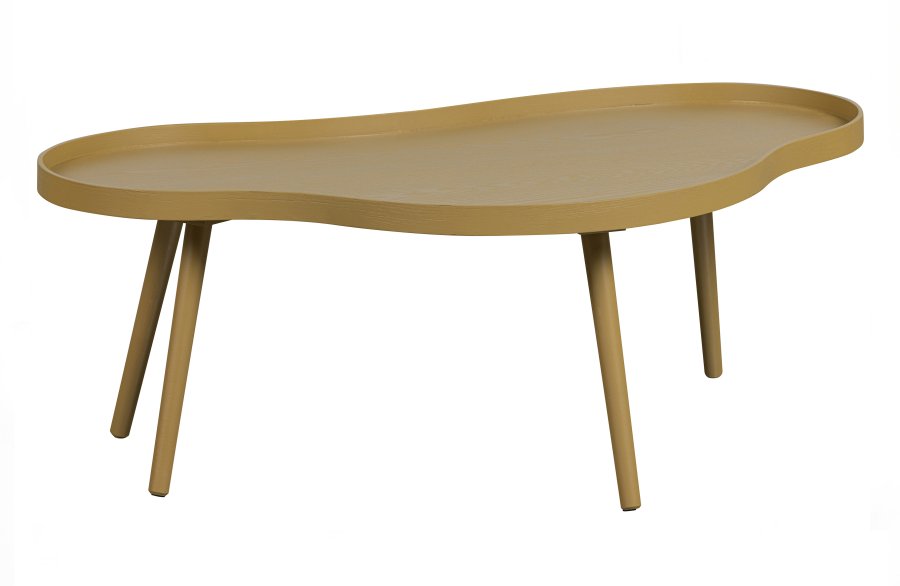 WOOOD Mae sidebord, aflangt, organisk - alpaca MDF og fyrretr (100x58)