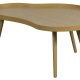WOOOD Mae sidebord, aflangt, organisk - alpaca MDF og fyrretr (100x58)