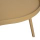 WOOOD Mae sidebord, aflangt, organisk - alpaca MDF og fyrretr (100x58)