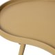 WOOOD Mae sidebord, aflangt, organisk - alpaca MDF og fyrretr (100x58)