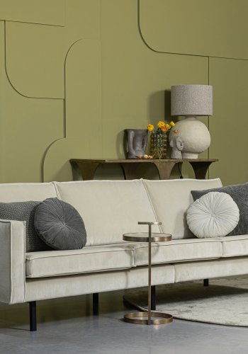 BEPUREHOME Rodeo 3 pers. sofa - pistacie fljl