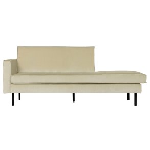 BEPUREHOME Rodeo daybed, venstre - pistacie fljl