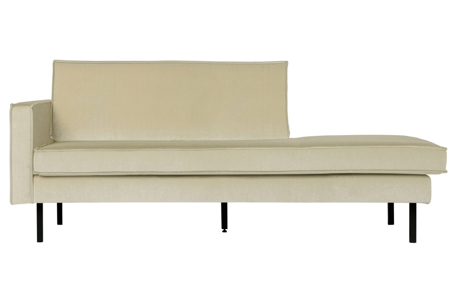 BEPUREHOME Rodeo daybed, venstre - pistacie fljl