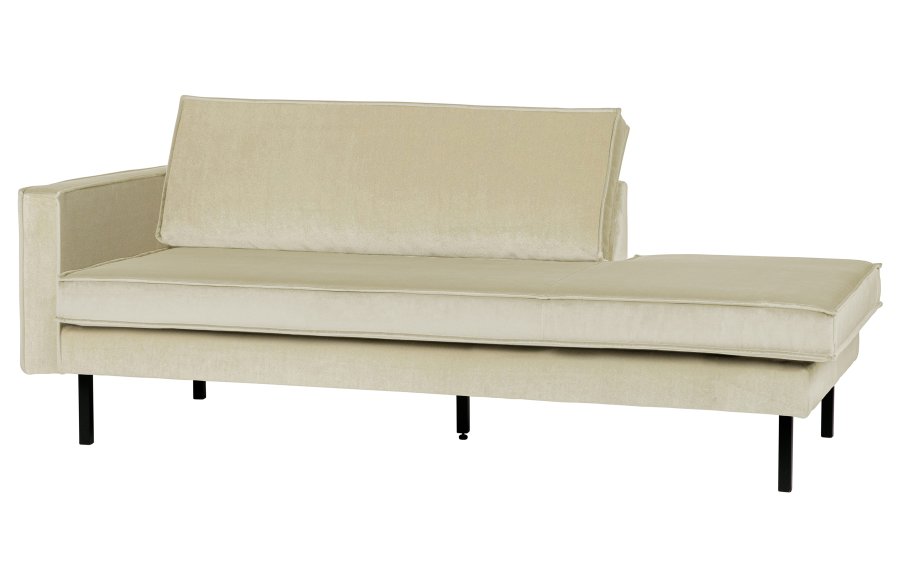 BEPUREHOME Rodeo daybed, venstre - pistacie fljl
