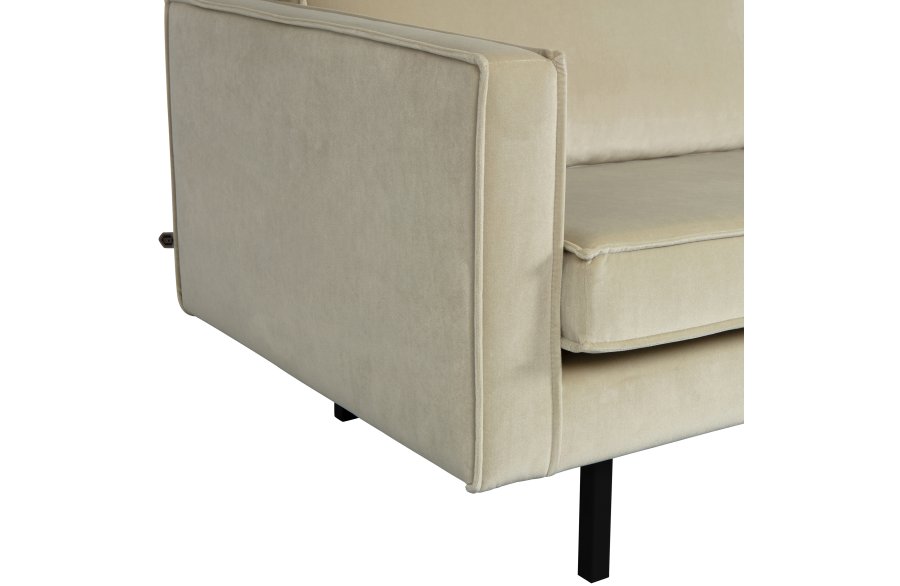 BEPUREHOME Rodeo daybed, venstre - pistacie fljl