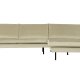 BEPUREHOME Rodeo sofa, m. hjre chaiselong - pistacie fljl