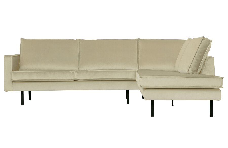 BEPUREHOME Rodeo hjrnesofa, hjre - pistacie fljl