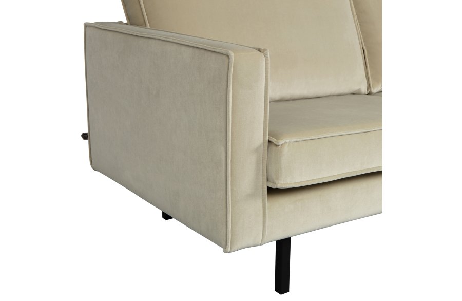 BEPUREHOME Rodeo hjrnesofa, hjre - pistacie fljl
