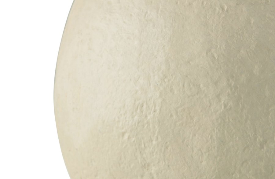 BEPUREHOME Collection bordlampe, hndformet - natur papmaché (H:53)