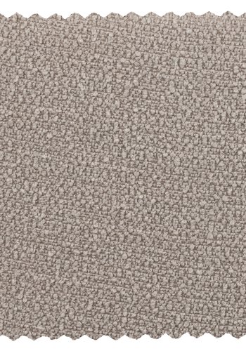 WOOOD EXCLUSIVE Vinny spisebordsstol, drejelig - sand bouclé polyester og sort metal