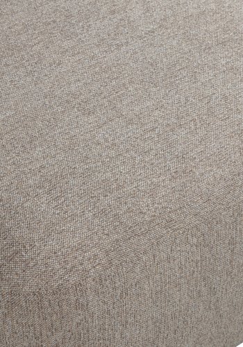 BEPUREHOME Sloping hjrnesofa, venstre - natur melange chenille polyester