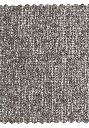 BEPUREHOME Sloping hjrnesofa, venstre - gr melange chenille stof