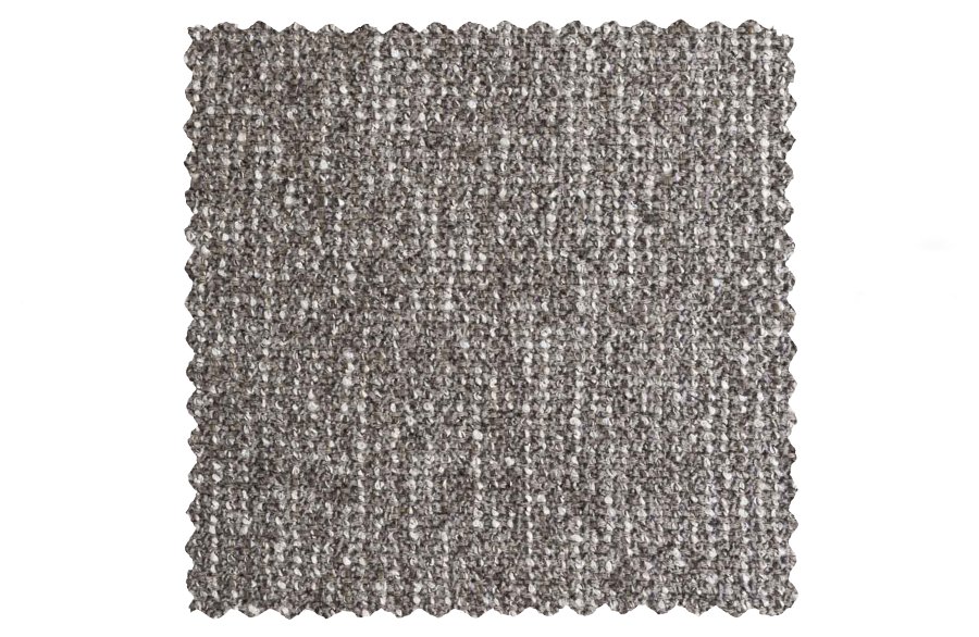 BEPUREHOME Sloping hjrnesofa, hjre - gr melange chenille polyester