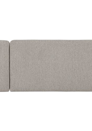 BEPUREHOME Sloping sofa - Creme, Stof (polyester)