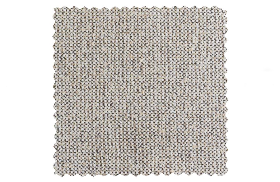 BEPUREHOME Sloping sofa - Creme, Stof (polyester)